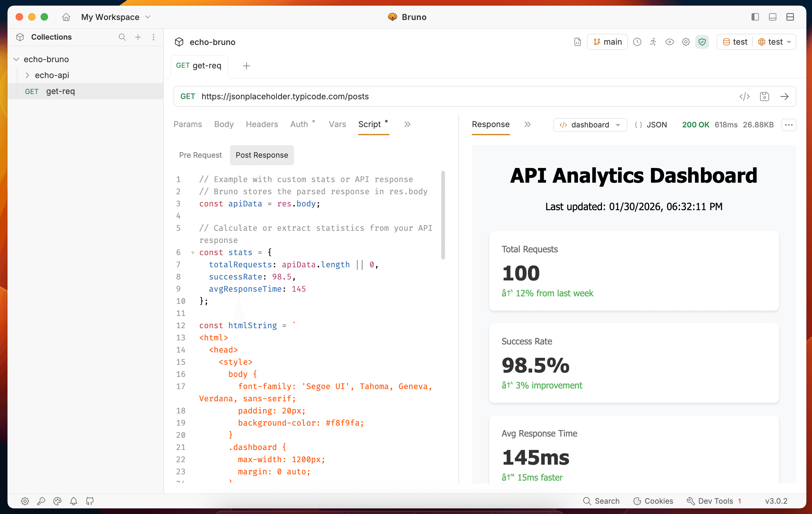 Visualization Output